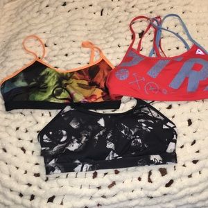 3 Reebok crossfit sports bra
